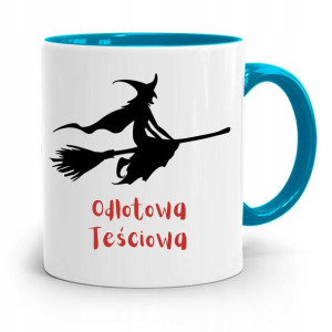 Kubek Błękitny Dla Teściowej Odlotowa Teściowa