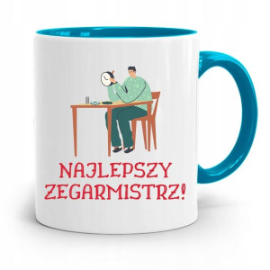 Kubek Błękitny Dla Zegarmistrza Najlepszy Prezent