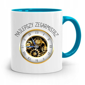 Kubek Błękitny Dla Zegarmistrza Najlepszy Prezent