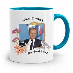 Kubek Błękitny Donald Tusk Po Platforma Prezent