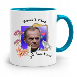Kubek Błękitny Donald Tusk Po Platforma Prezent