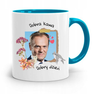 Kubek Błękitny Donald Tusk Po Platforma Prezent