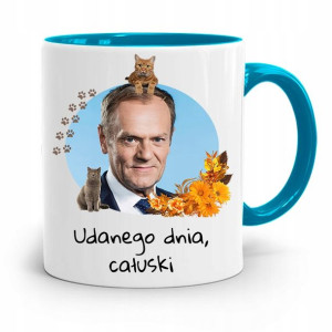 Kubek Błękitny Donald Tusk Po Platforma Prezent