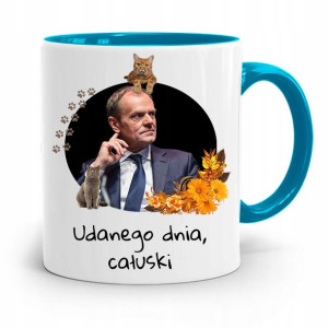 Kubek Błękitny Donald Tusk Po Platforma Prezent