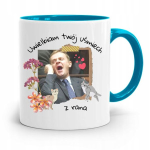 Kubek Błękitny Donald Tusk Po Platforma Prezent