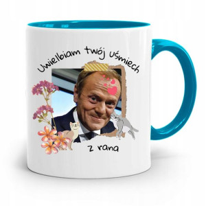 Kubek Błękitny Donald Tusk Po Platforma Prezent