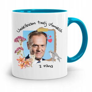 Kubek Błękitny Donald Tusk Po Platforma Prezent