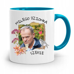 Kubek Błękitny Donald Tusk Po Platforma Prezent