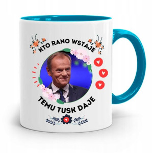 Kubek Błękitny Donald Tusk Po Platforma Prezent