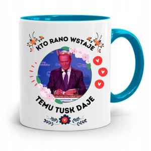 Kubek Błękitny Donald Tusk Po Platforma Prezent