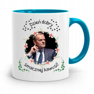 Kubek Błękitny Donald Tusk Po Platforma Prezent