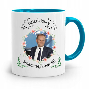 Kubek Błękitny Donald Tusk Po Platforma Prezent