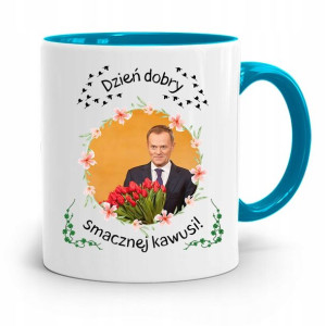 Kubek Błękitny Donald Tusk Po Platforma Prezent