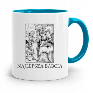 Kubek Błękitny Dzień Babci Najlepsza Babcia