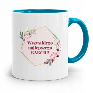 Kubek Błękitny Dzień Babci Najlepszego Babciu