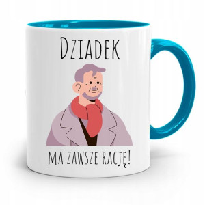 Kubek Błękitny Dzień Dziadka Dziadek Ma Rację