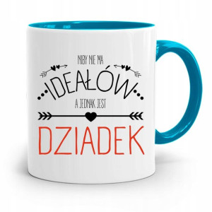 Kubek Błękitny Dzień Dziadka Idealny Dziadek