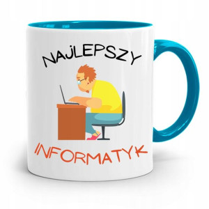 Kubek Błękitny Informatyka Najlepszy Informatyk