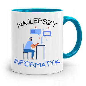 Kubek Błękitny Informatyka Najlepszy Informatyk