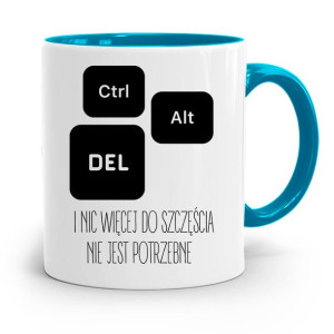 Kubek Błękitny Informatyka Nic Więcej Do Szcześcia