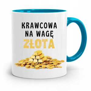 Kubek Błękitny Krawcowej Krawca Na Wagę Złota