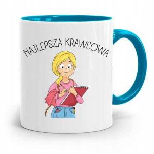 Kubek Błękitny Krawcowej Krawca Najlepsza Krawcowa