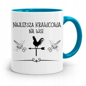 Kubek Błękitny Krawcowej Krawca Najlepsza Na Wsi