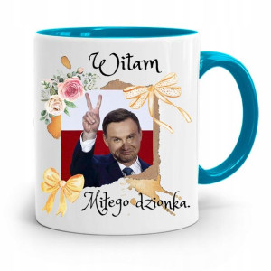 Kubek Błękitny Prezydenta Andrzej Duda Dla Ciebie