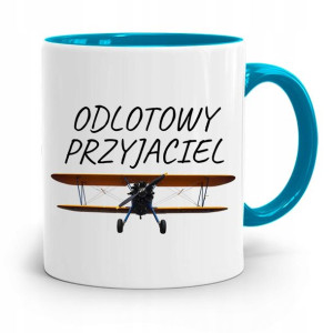 Kubek Błękitny Przyjaciel Odlotowy Przyjaciel