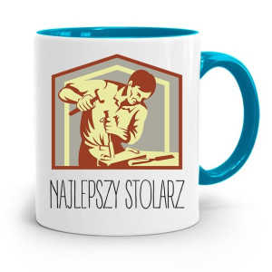 Kubek Błękitny Stolarza Najlepszy Stolarz