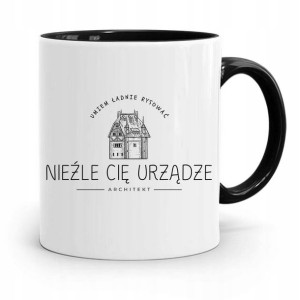 Kubek Czarny Dla Architekta Nieźle Cię Urządzę