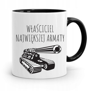 Kubek Czarny Dla Chłopaka Największa Armata