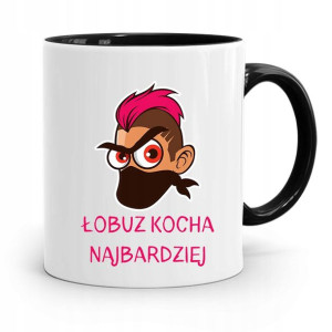 Kubek Czarny Dla Chłopaka Łobuz Kocha Najbardziej