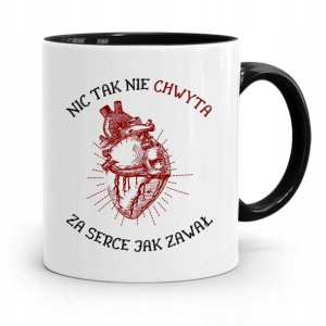 Kubek Czarny Dla Doktora Nic Tak Nie Chwyta