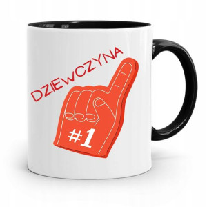 Kubek Czarny Dla Dziewczyny Żony Dziewczyna #1