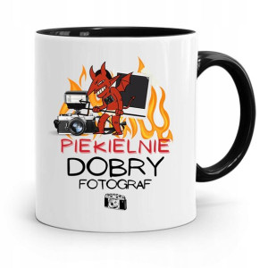 Kubek Czarny Dla Fotografa Piekielnie Dobry
