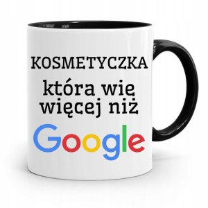 Kubek Czarny Dla Kosmetyczki Wie Więcej Niż Google