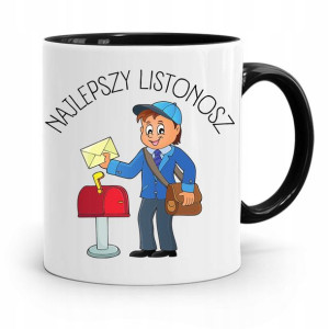 Kubek Czarny Dla Listonosza Najlepszy Listonosz
