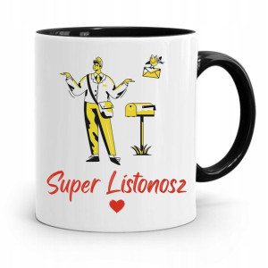 Kubek Czarny Dla Listonosza Super Listonosz