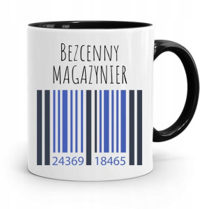 Kubek Czarny Dla Magazyniera Bezcenny Magazynier