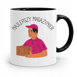 Kubek Czarny Dla Magazyniera Najlepszy Magazynier