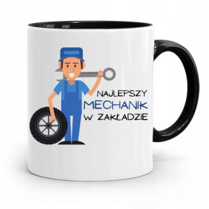 Kubek Czarny Dla Mechanika Najlepszy Mechanik
