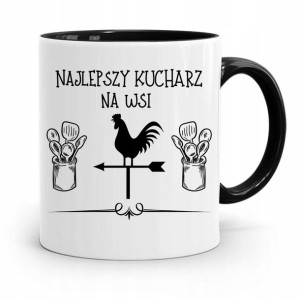 Kubek Czarny Dla Najlepszego Kucharza Kucharki