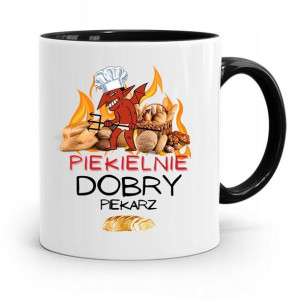 Kubek Czarny Dla Piekielnie Dobrego Piekarza