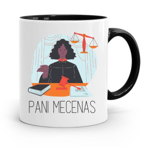 Kubek Czarny Dla Prawnika Mecenasa Pan Mecenas
