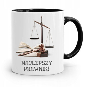 Kubek Czarny Dla Prawnika Mecenasa Pan Mecenas