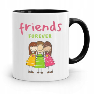 Kubek Czarny Dla Przyjaciela Friends Forever