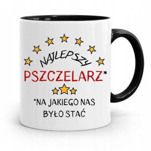 Kubek Czarny Dla Pszczelarza Najlepszy Pszczelarz