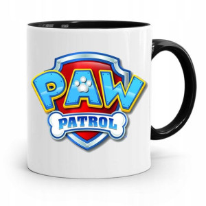 Kubek Czarny Dla Syna Córki Dziecka Psi Patrol