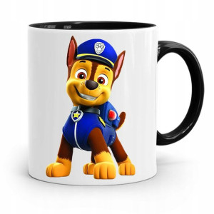 Kubek Czarny Dla Syna Córki Dziecka Psi Patrol